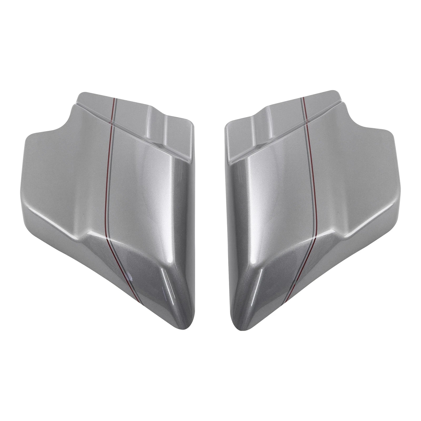 Battery Side Cover Panel for Harley Touring Road King (2009–2023) Billet Silver
