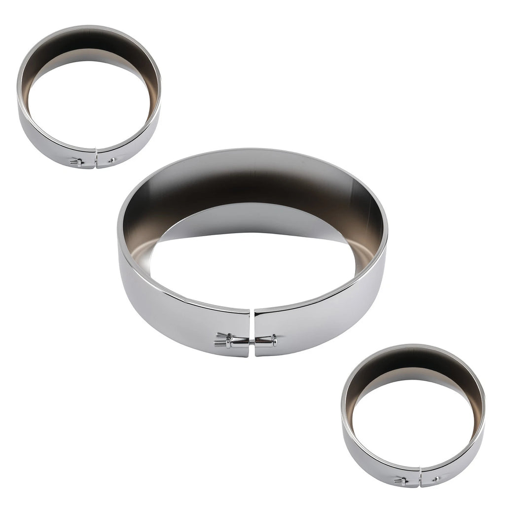 Aluminum Trim Ring for Harley Electra Glide (1997–2013) Chrome