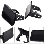 Black Headlight Washer Nozzle Cover Caps for BMW E83 (2004-2010)