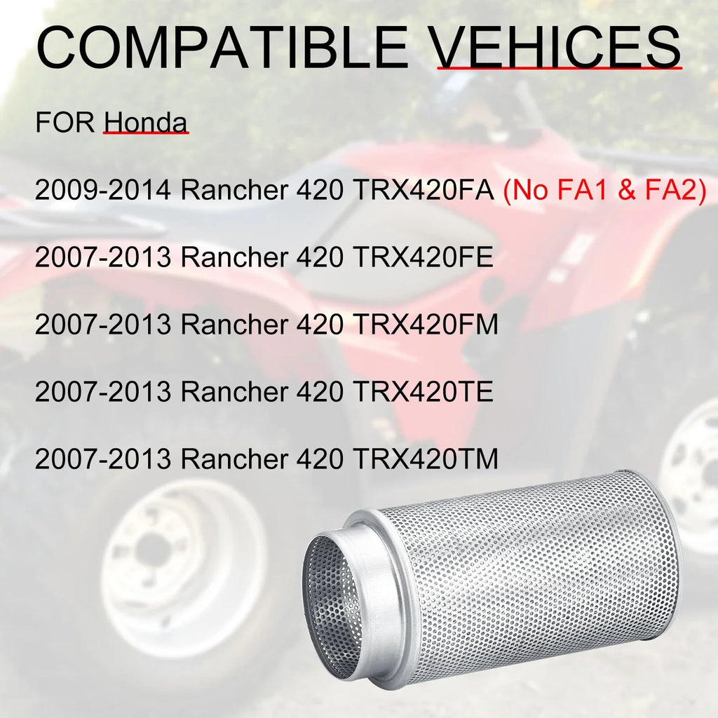 AIR Filter Guide CLEANER BODY for Honda Rancher 420 TRX420FA (2009–2014)