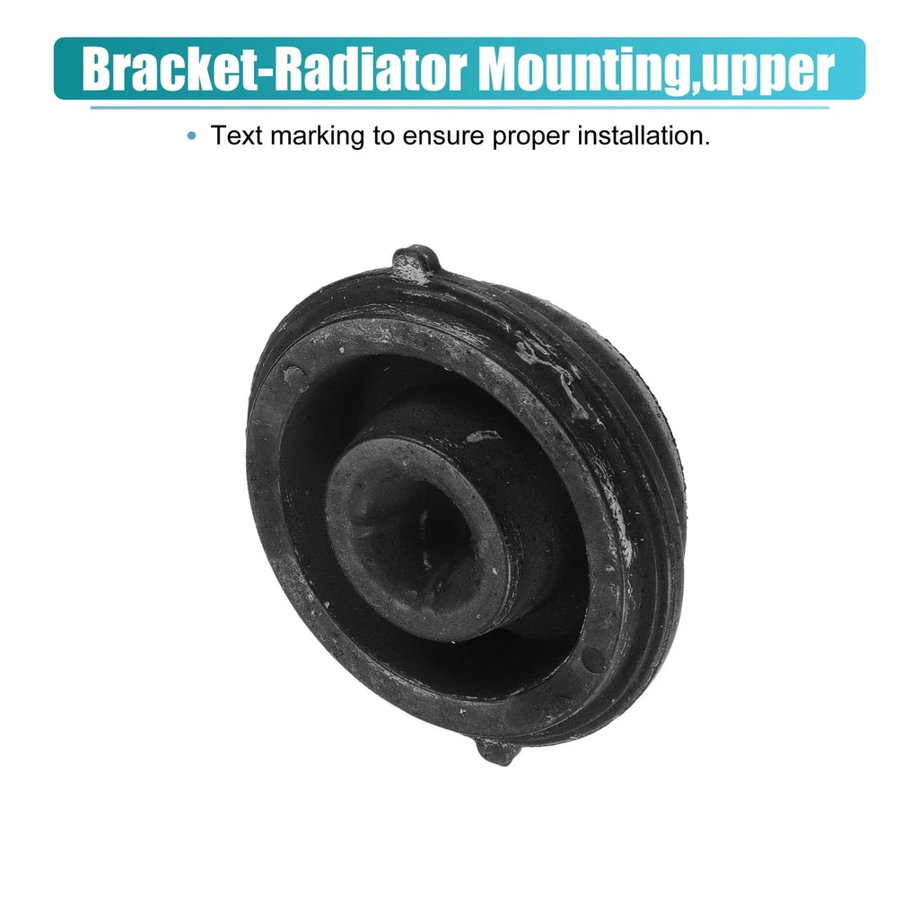 2 x Rubber Car Lower Radiator Mount Insulators for Hyundai Santa Fe (2021-2023)