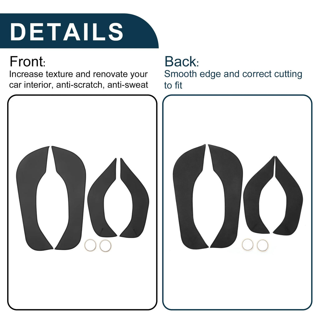 Set of 1 Car Door Anti Kick Pad Sticker Protector for Hyundai IX35 Tucson (2018)