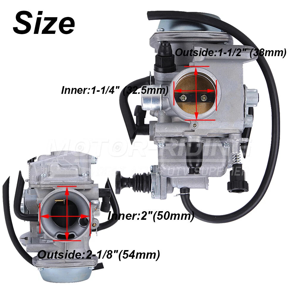 Carburetor for Honda Foreman 450 TRX450ES TRX450S TRX450FE FM (1998–2004)