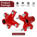 2X Rear Wheel Hubs for Honda TRX 250X 300X 400X 250EX 300EX 400EX 450R 450ER
