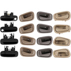 Set of 2 Exterior Inner Door Handles for Toyota Corolla (1998–2002)