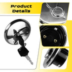 Gas Fuel Cap for Suzuki Boulevard C50T C90 M109R M50 S40 M90 (2005–2019)