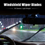 Set of 3 Windshield Wiper Blades for Toyota Prius (2010–2015)