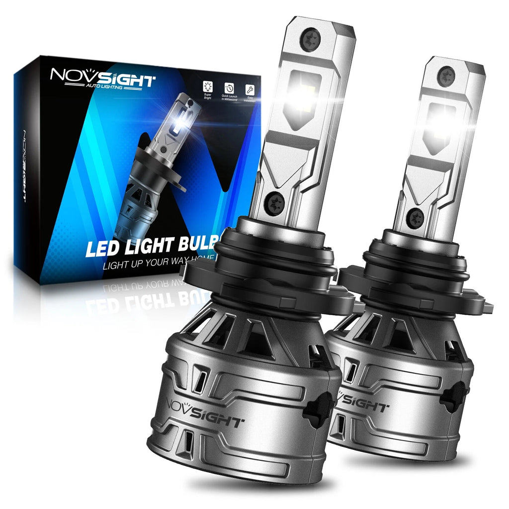 2X H10 LED Headlight Bulbs Conversion Kit 6500K 60W for