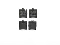 Set of 4 Brembo Rear Low Met Brake Pads for Mercedes W203 W208 W211 R170