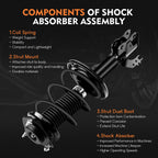 Complete Strut Assembly for Toyota Camry (2012-2017)