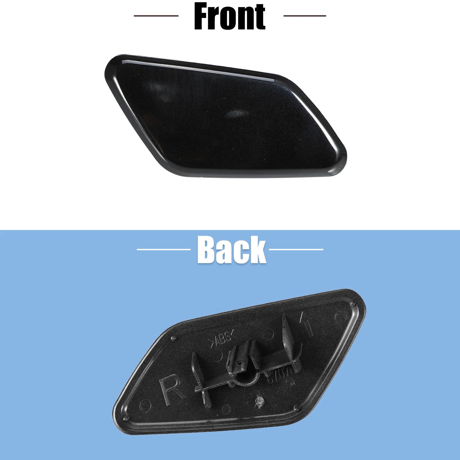 Front Right Headlight Washer Nozzle Cover for Mitsubishi Outlander (2015–2017)