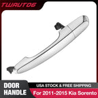 Rear Driver Left LH Chrome Door Handle for 2011–2015 Kia Sorento