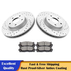 Front Brake Disc Rotor and Ceramic Pad Kit for Nissan Altima (YYYY–YYYY)