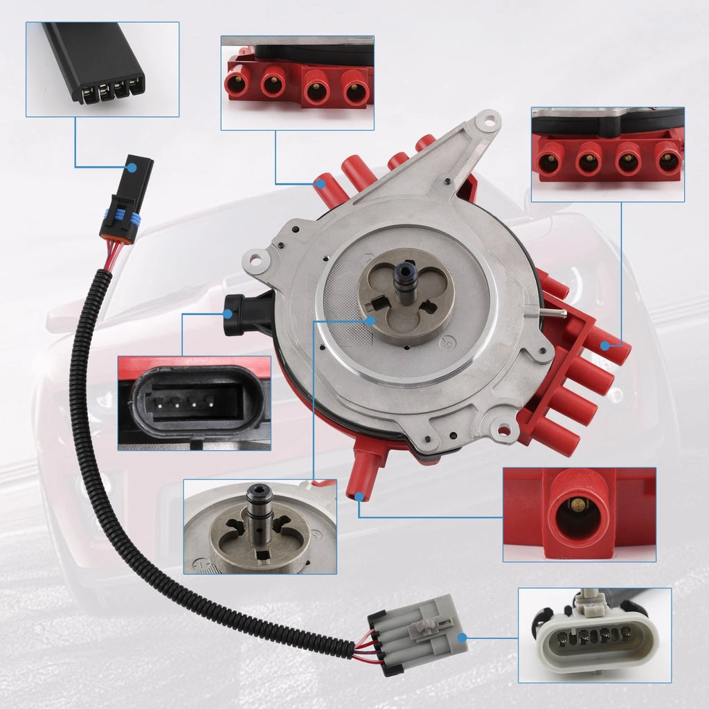 Ignition Distributor & Harness for Chevy Camaro Caprice Corvette (1992-1997)