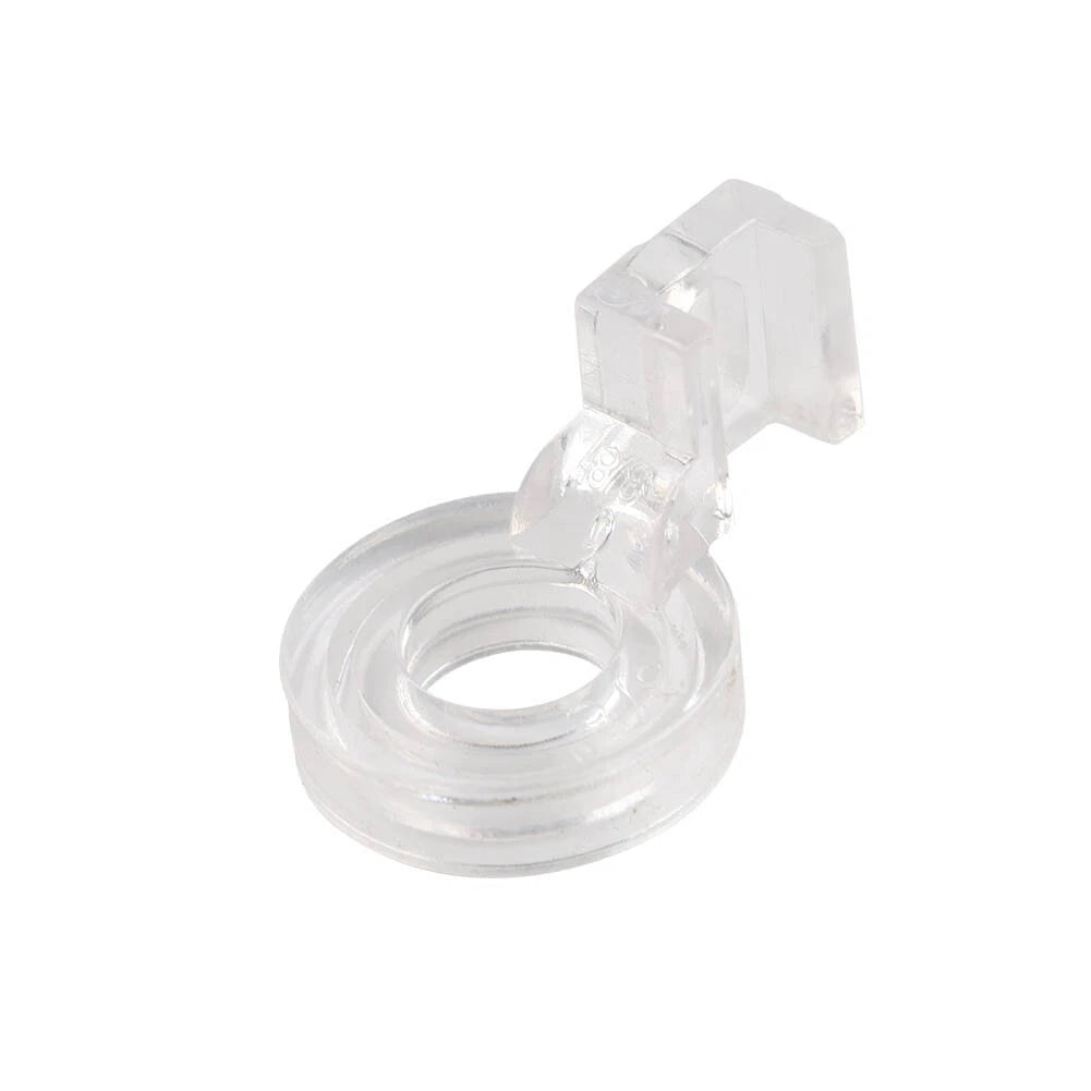 3/8" Clear Free Motion Couching Ruler Presser Foot for Low Shank (Low Shank)
