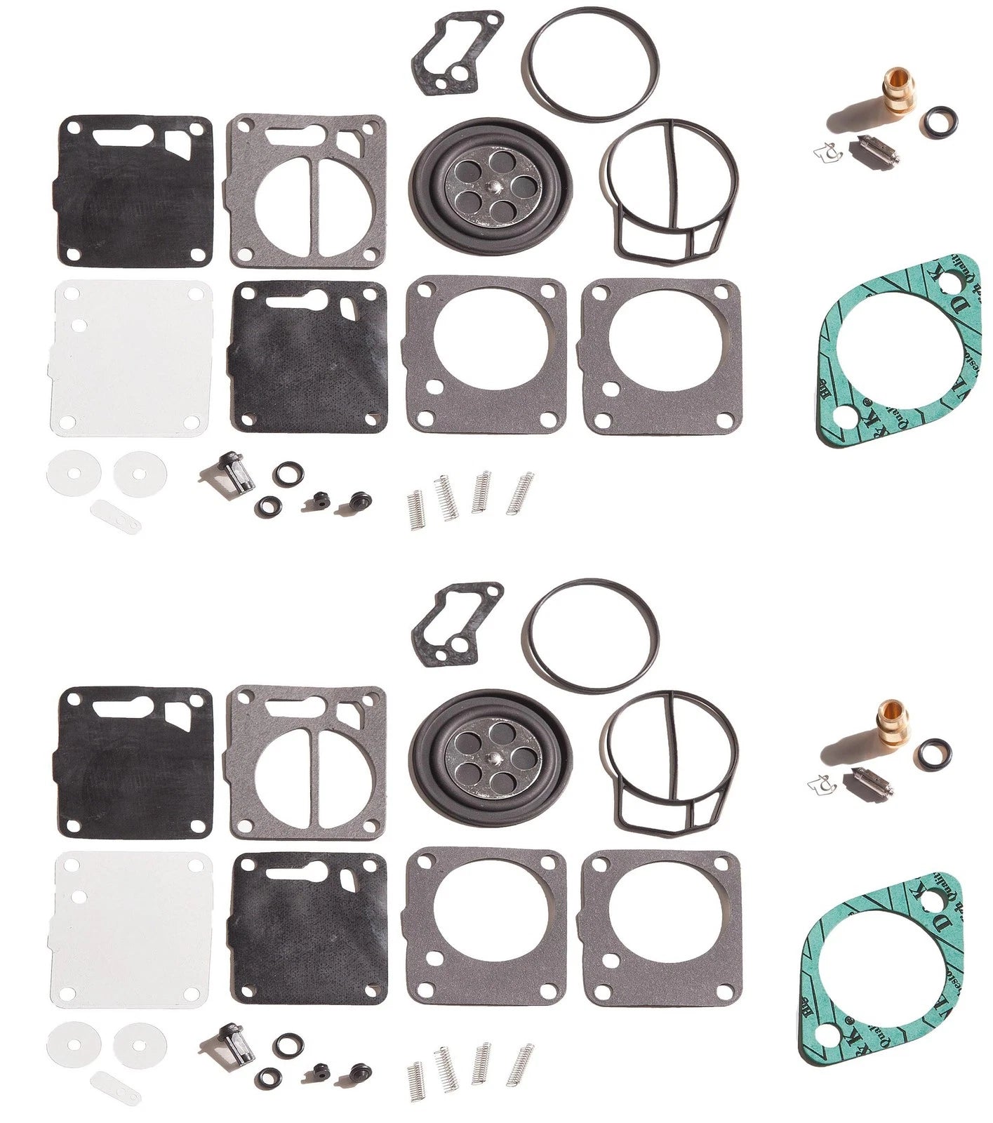 Dual Carb Rebuild Kit for Sea Doo GT (1991) - Needle Seat & Base Gaskets
