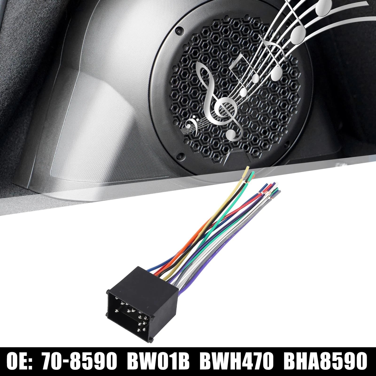 Wiring Harness Radio Adapter for BMW 3 Series (1992–1998) 70-8590