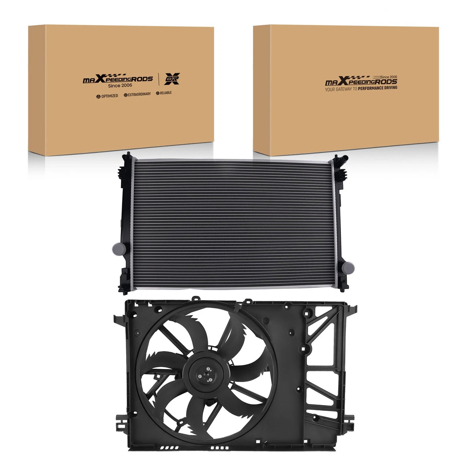Radiator and Cooling Fan Assembly for Toyota Camry 2.5L (2018–2024)