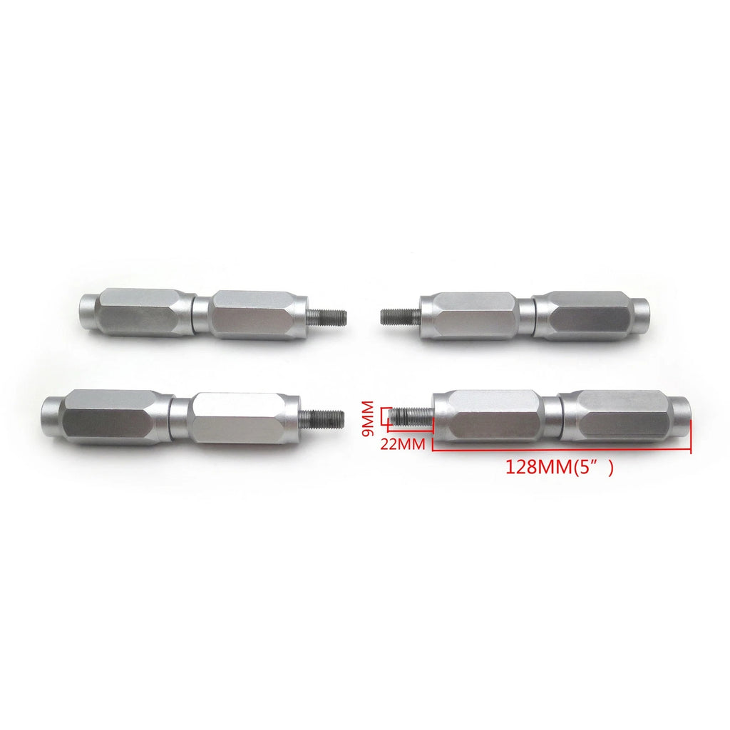 2X Wheel Stud Spacer Bolts 10mm x 1.25 for Yamaha Blaster (1990–2006)