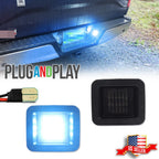 Ice Blue LED Rear License Plate Lights for Ford F-150 (2015–2022)