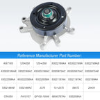 Water Pump for Dodge Chrysler Ram Jeep Mitsubishi Raider (2006-2009)