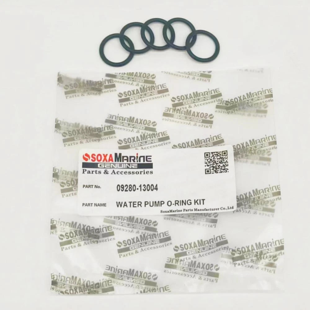 5pcs Oil Change O-Ring Seal Kit for Suzuki DF 8 9.9 15 20 (09280-13004, 09280-60005)