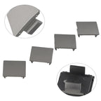 4 x Front Door Panel Covers in Grey for BMW 7 Series (E65 E66) (2001–2008)