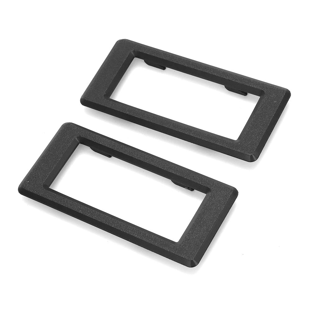 Set of 2 Door Interior Handle Trim Bezels for Dodge Dakota (1987–1996)