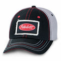 Trucker Fashion Patch Cap for Peterbilt (Black/Grey)