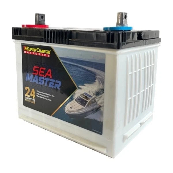 Marine Battery Seamaster Gold MFM48 for Marine Use (2-Year Warranty)