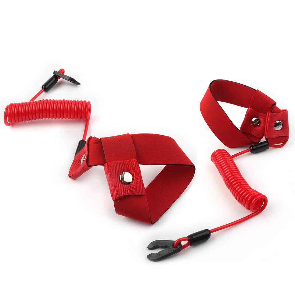 2X Stop Kill Key Floating Safety Wrist Lanyard for Yamaha Jet Ski