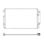 Replacement A/C Condenser Repair Part For 2013-2018 Nissan Altima