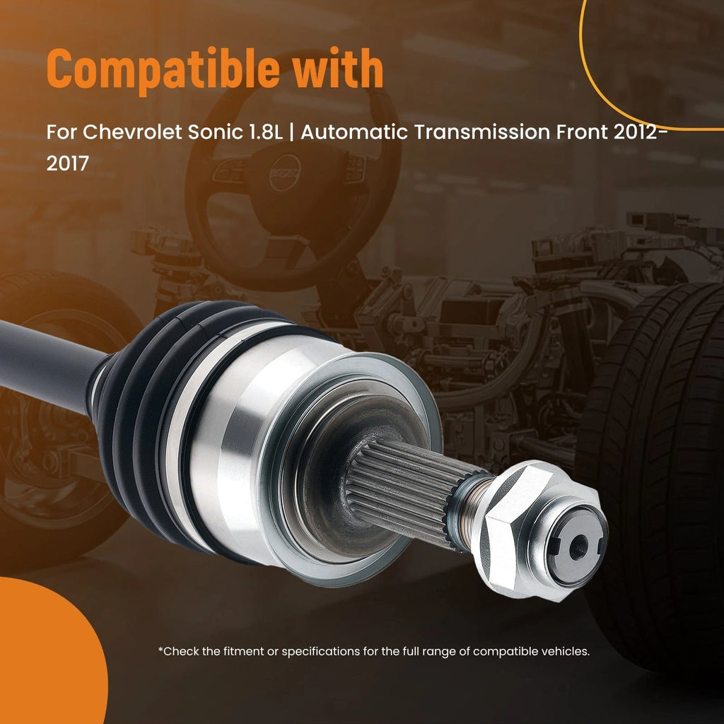 Front CV Axle Shaft Set for Chevrolet Sonic (2012–2017)