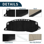 Dashboard Cover Mat for Lexus CT 200H (2011–2019) Sun Protector Black