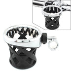 1 Pc Drink Cup Holder with 7/8"-1" Aluminum Clamp for Motorcycle (Fits )