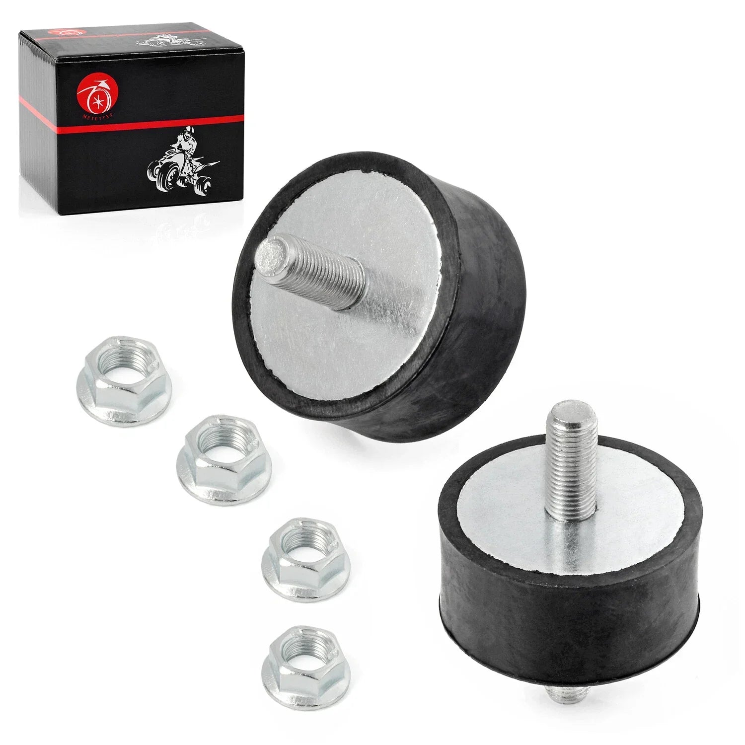 2 x Front Mounts Kit Engine Rubber Motor Polaris Sportsman (2003-2014)