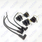 Set of 4 Ignition Coils for Johnson Evinrude Outboard (18-5176, 0582106, 0582366, 0581998)