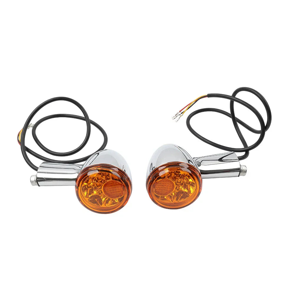 Amber Rear Turn Signal Indicator for Harley XL883 XL1200 Sportster (1992-2022)