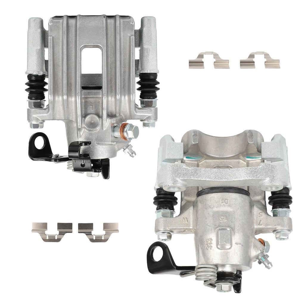 Set of 2 Rear Brake Calipers for Volkswagen Golf (2000–2005)