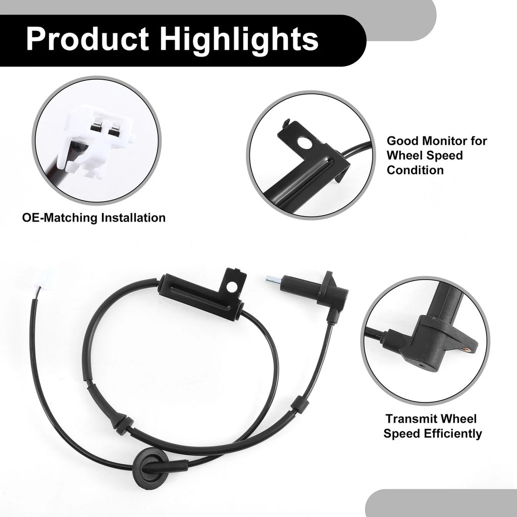 ABS Wheel Speed Sensor No. 95640-26000 for Hyundai Santa Fe (2001–2006)