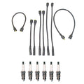 Denso 7mm Wire Set & 6 Iridium TT Spark Plugs for Chrysler Dodge (2005–2010)