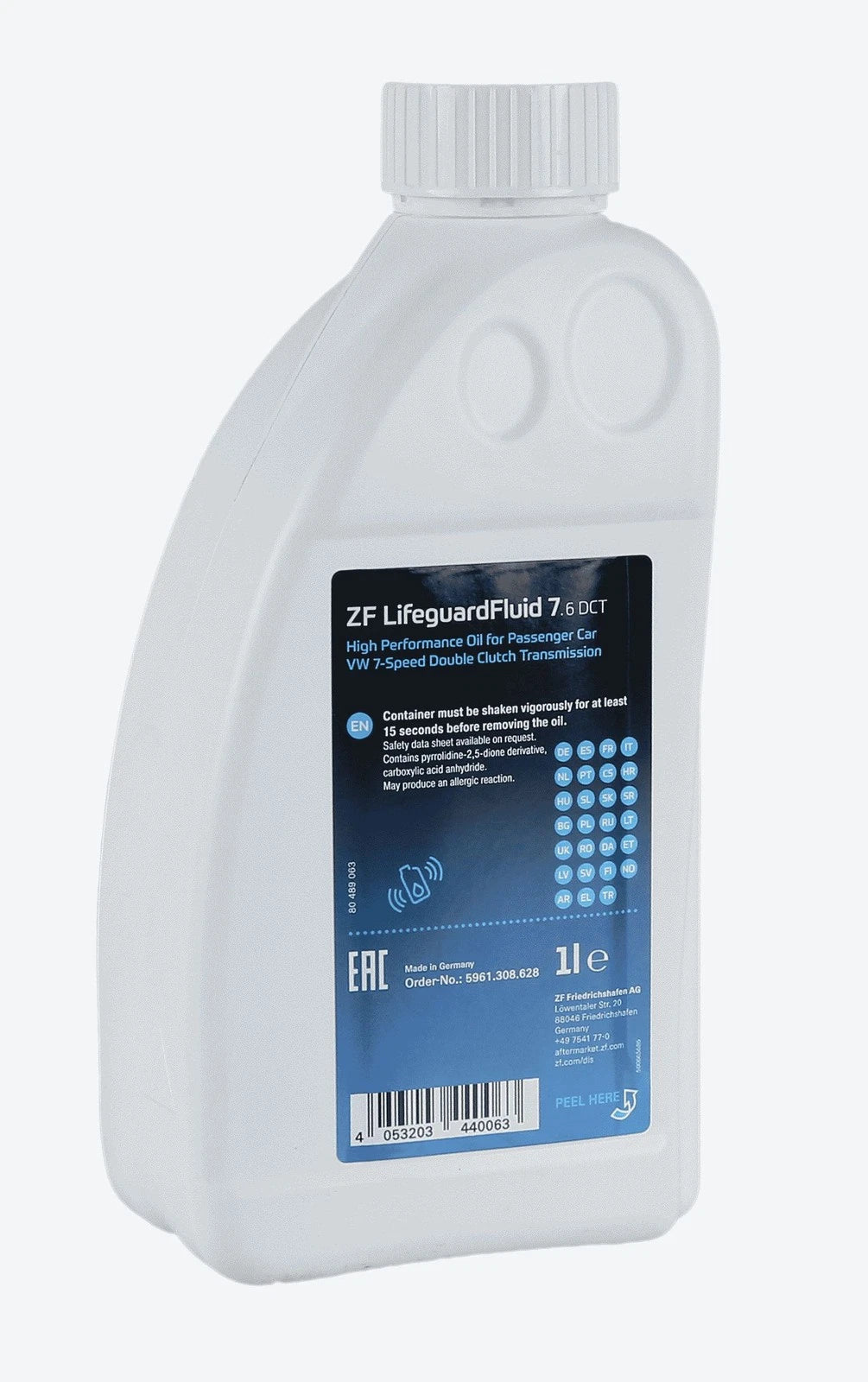 Lifeguard Fluid for ZF DCT Automatic Transmission (1 Liter)