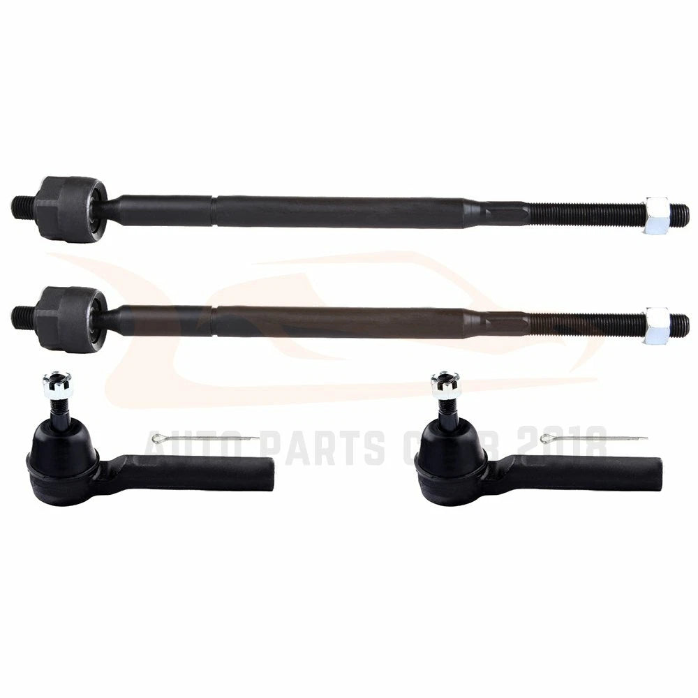 Set of 4 Tie Rod End Links for Chrysler Town & Country (2008–2013)