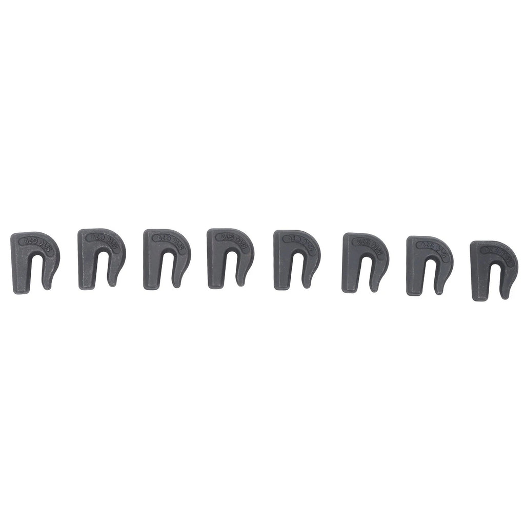 Set of 8 Weld On Grab Hooks for Various Applications (6600 lbs Capacity)