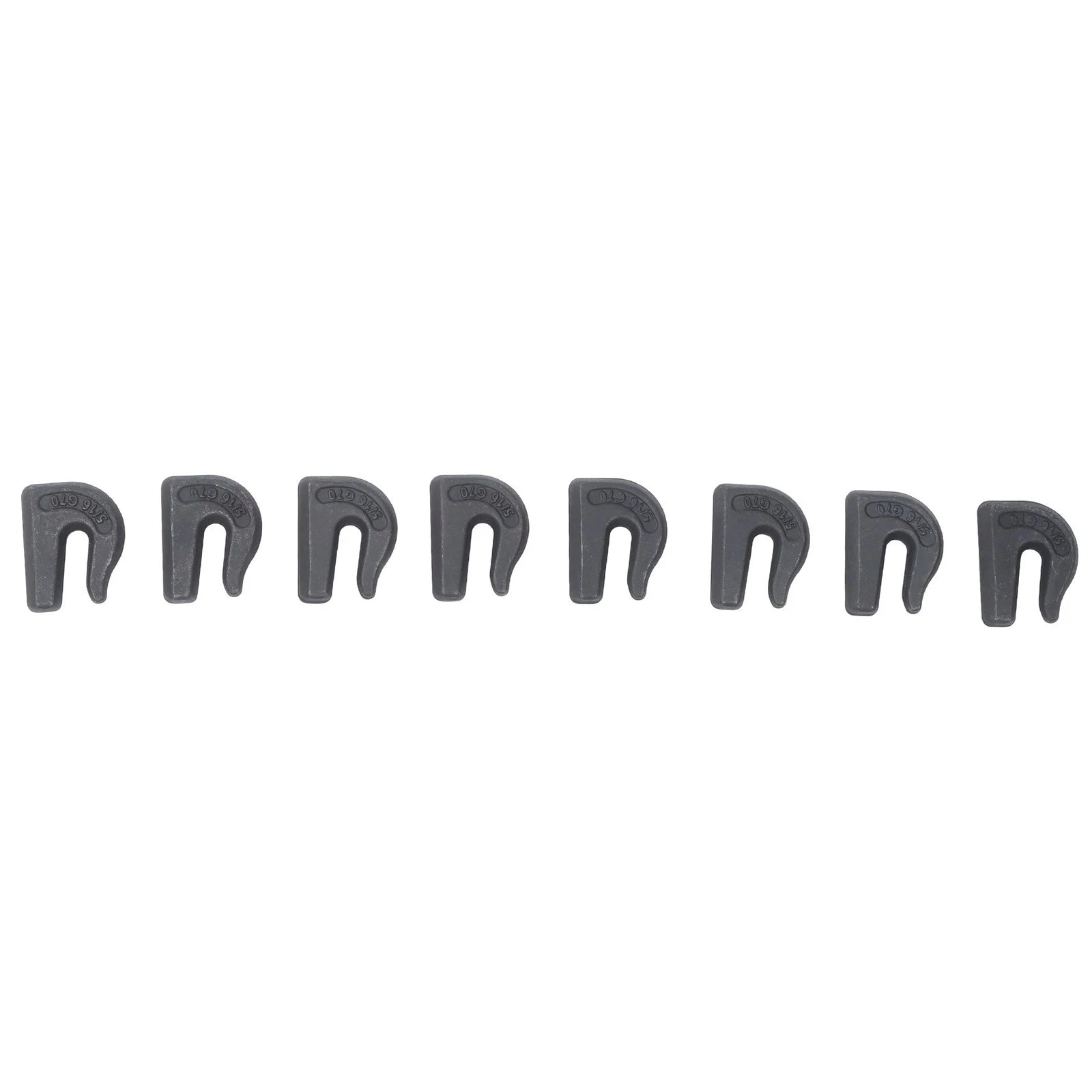 Set of 8 Weld On Grab Hooks for Various Applications (6600 lbs Capacity)