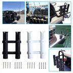 Fishing Rod Holder with Two Tube Design for Organized Fishing Gear Storage