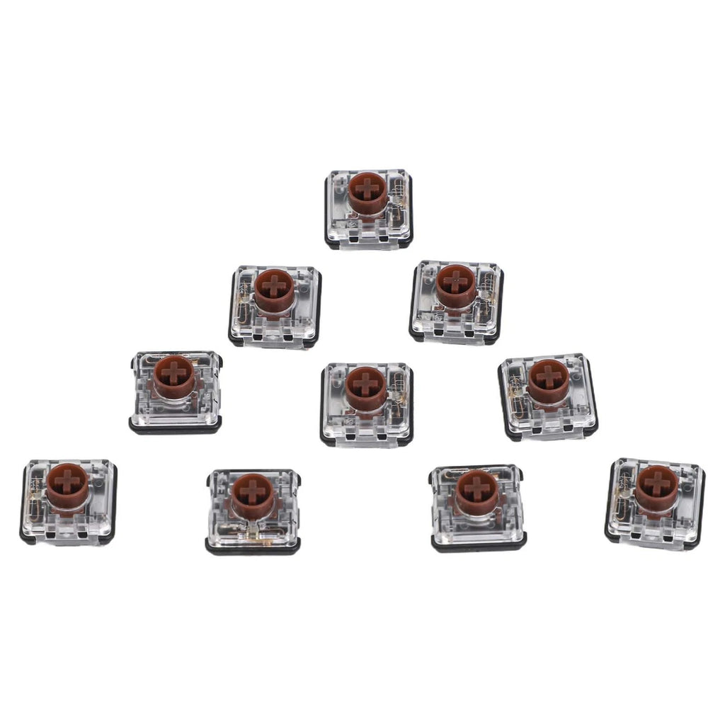10 Pack of Kailh Thin 1353 Linear Tactile Switches Replacement