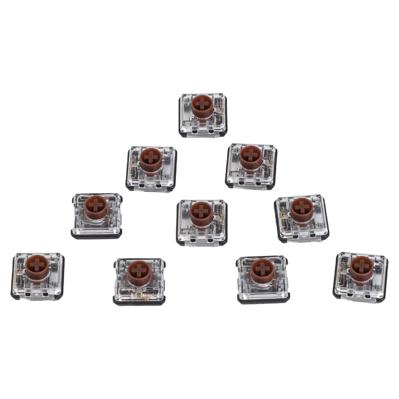 10 Pack of Kailh Thin 1353 Linear Tactile Switches Replacement