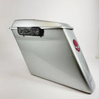 5" Stretched Extended Left Saddlebag Speaker Lid for Harley Touring (1993–2013)