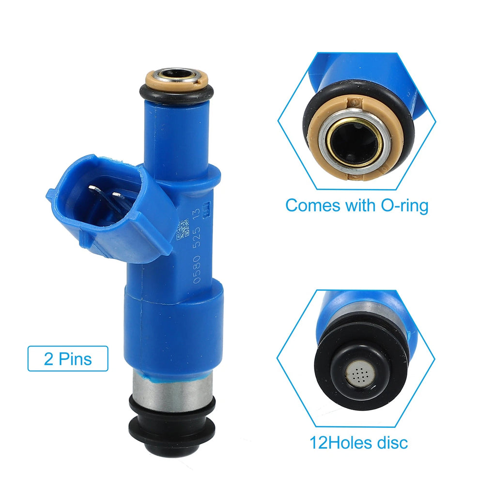4X 16611-AA720 Fuel Injector for Subaru WRX 2.5L Turbo (2018–2021)
